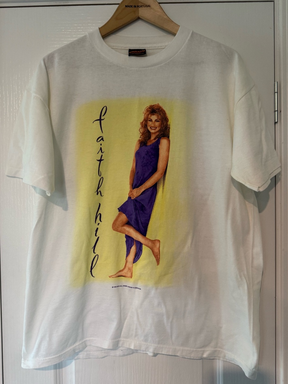 1995 Faith Hill It Matters To Me Tour Tee